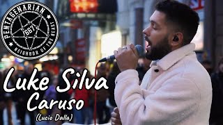 Holy... The VOICE on this guy is AMAZING! Luke Silva - Caruso - Pentagenarian Reaction