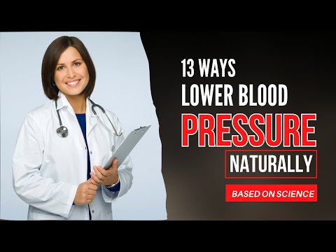 Lower Blood Pressure Naturally 13 Ways (Based on Science)