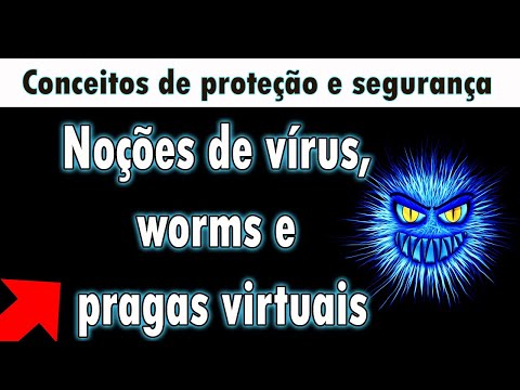 Noções de vírus, worms e pragas virtuais