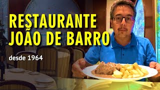 Restaurante João de Barro desde 1964 no Centro do Rio de Janeiro