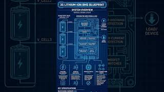 The ONLY Battery Blueprint You Need to Save! 🔋🛠️ #shorts #diy #electronics #12v #lithiumbattery