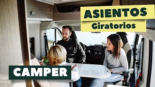 ASIENTOS GIRATORIOS CAMPER  ¿Cómo se giran correctamente?