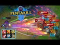 15 minutes satisfying pentakill moments in league of legends