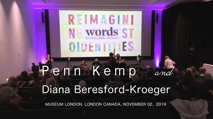 Penn Kemp and Diana Beresford Kroeger @WORDS 2019