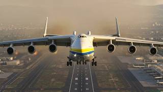 Antonov 225 into Mexico City RW 05R screenshot 1
