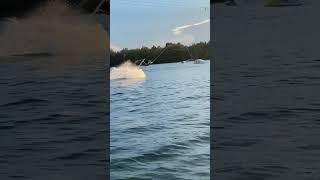 One of my wakeboard training days #raley #frontflip