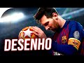 DESENHO no PAINT do MESSI - SPEED PAINTING