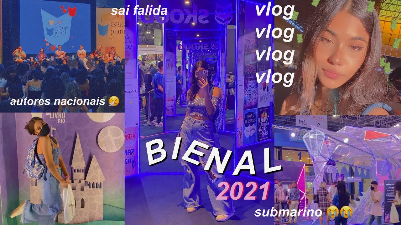 VLOG BIENAL - torrando meu dindin, conhecendo autores, estandes…