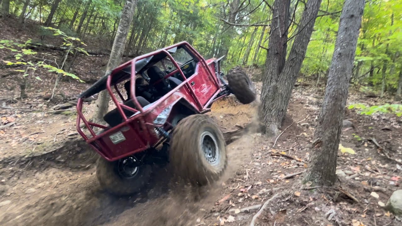 Trail bouncing Rocky Mountain terrain park with the vicious circle crew