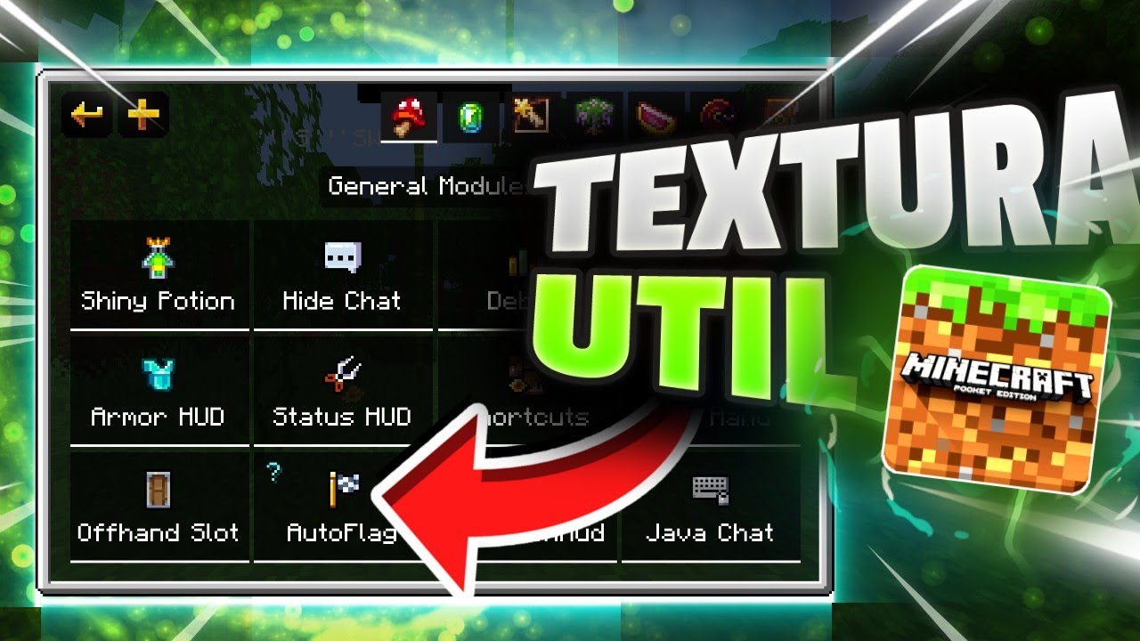 💚 LA MEJOR TEXTURA ÚTIL PARA MCPE 1.19☘️LAS MEJORES TEXTURAS ÚTILES ...