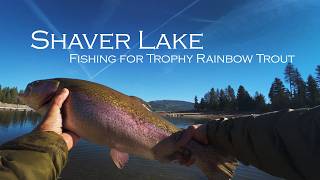 Shaver Lake Fishing for Trophy Rainbow Trout