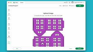 How to Upload Christmas House SVG Files to Cricut Design Space | With & Without Scoring Tool