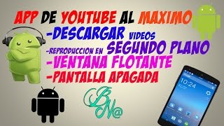La MEJOR aplicación de YOUTUBE para tu android. Tiene de todo!!!// OGyoutube black screenshot 4