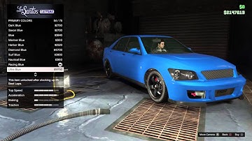 Grand Theft Auto V - Karin Sultan customization + location