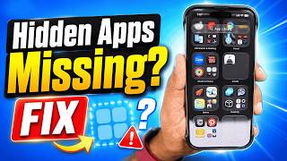 iPhone पर Hidden Apps फ़ोल्डर गायब है? | इसे ठीक करें! screenshot 4