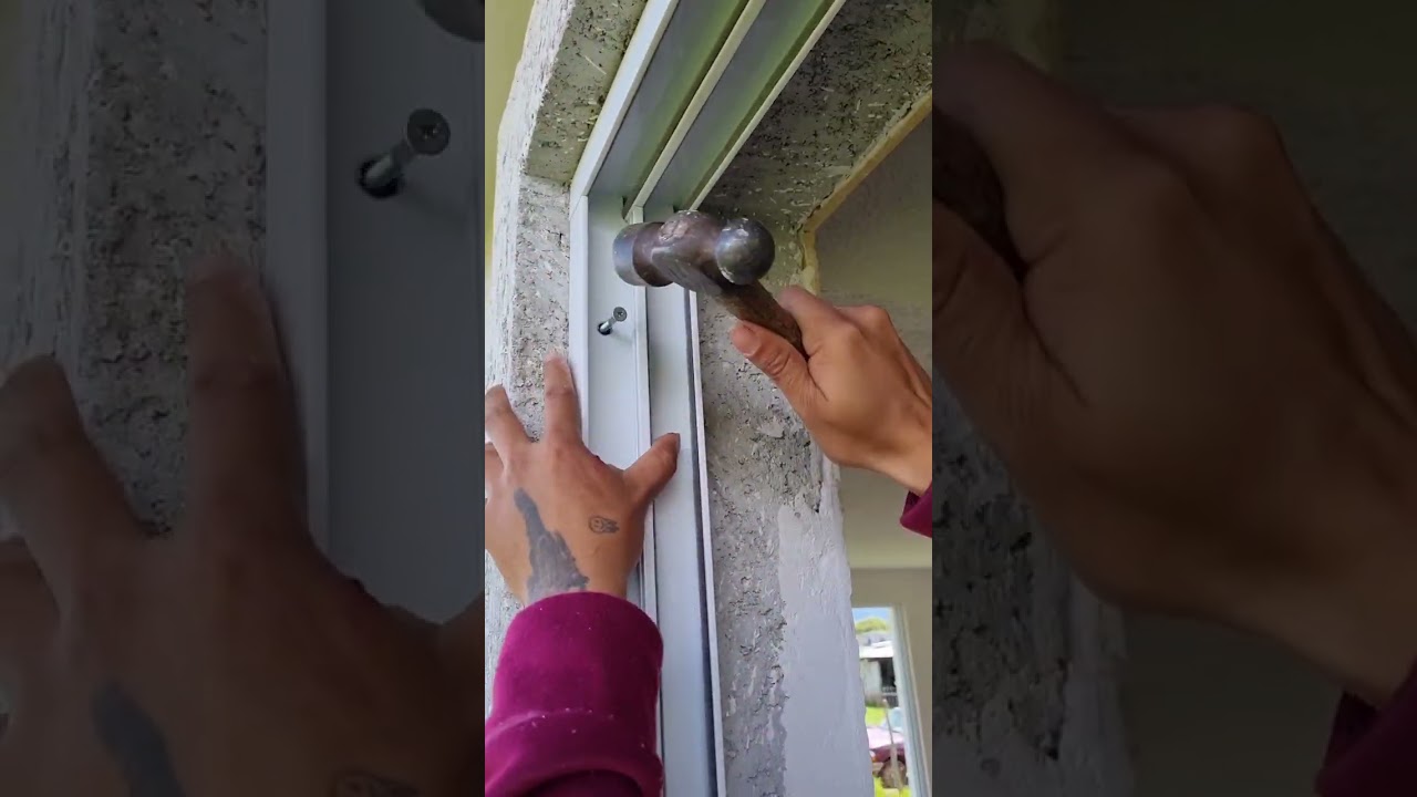 Instalación de Ventanas de aluminio blanco de 3 