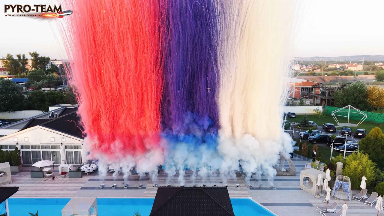 Dnevni Vatromet - PYRO TEAM Srbija