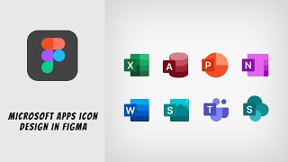 Designing Microsoft App Icons in Figma: Step-by-Step Tutorial