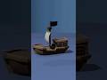 Bora criar um barco pirara low poly e estilizado no #blender? #3dmodel #3dmodeling #blender3d