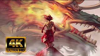 Luffy vs Kaido🐲 Epic Showdown Anime Wallpaper For PC #kaido #luffy   #4kwallpaper screenshot 5