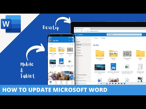 How to Update Microsoft Word | Microsoft 365 Tutorial