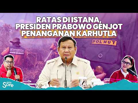 Strategi Prabowo Atasi Karhutla dari Istana