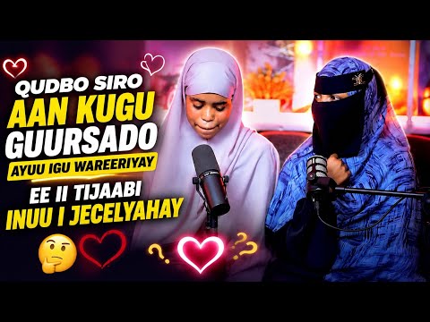 Tijaabi jaceylkaga with #ridwaan isaack #soomaaliya #duet #podcast