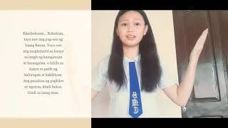 PAGTATALUMPATI 'Sa Kabataan'