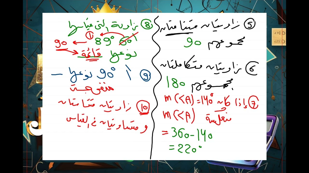 مراجعة شهر نوفمبر الصف الأول الإعدادي 