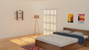 Tutorial on Modeling,Texturing & Lighting a 3D Interior in 3dsmax using Vray ( Part 8)