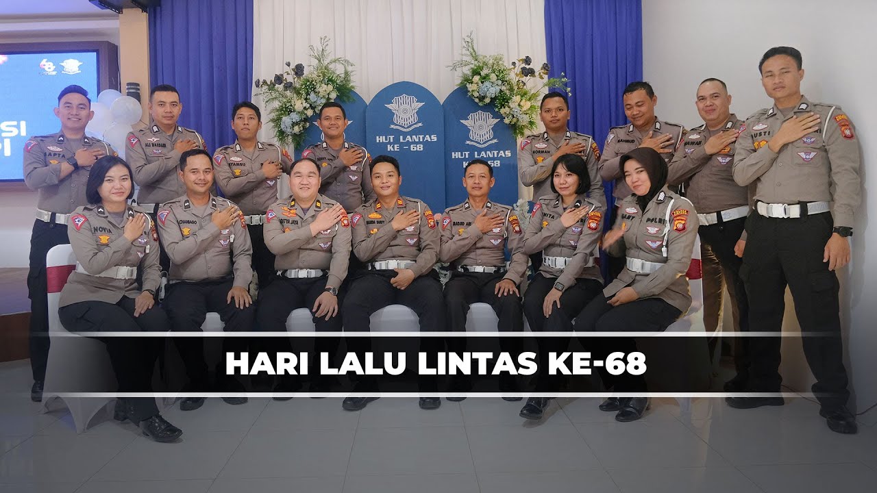 Selayangpandang Hari Lalu Lintas Ke-68 Satlanta Polres Sintang