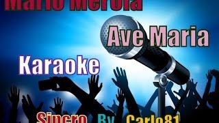 Miniatura de vídeo de "Mario Merola   Ave Maria karaoke"