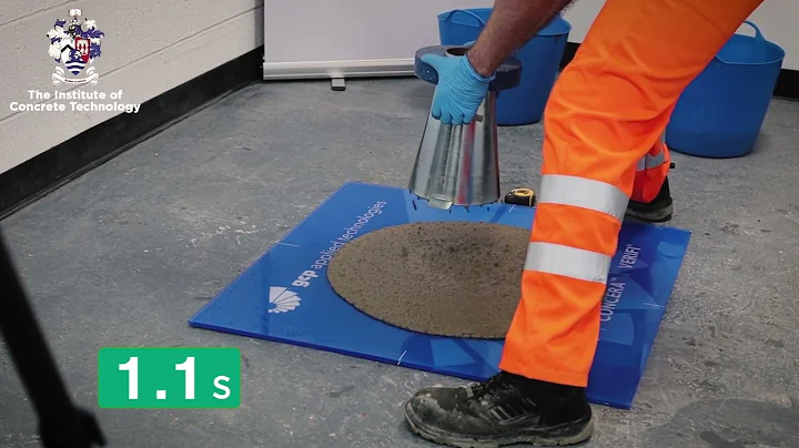 EN 12350-8: 2019: Self-Consolidating Concrete / Slump-Flow Test