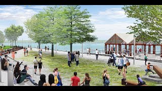 Pier 8 Park Design Proposal 3: "View Hamilton | Past Present Future" by Hargreaves Associates