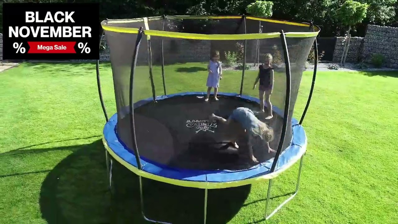 Black November: 15% Off Trampolines & Swings! with Zero Gravity Trampoline