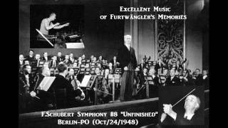 F.Schubert Symphony#8 &quot;Unfinished&quot; [ W.Furtwängler Berlin-PO ] (Oct/24/1948)