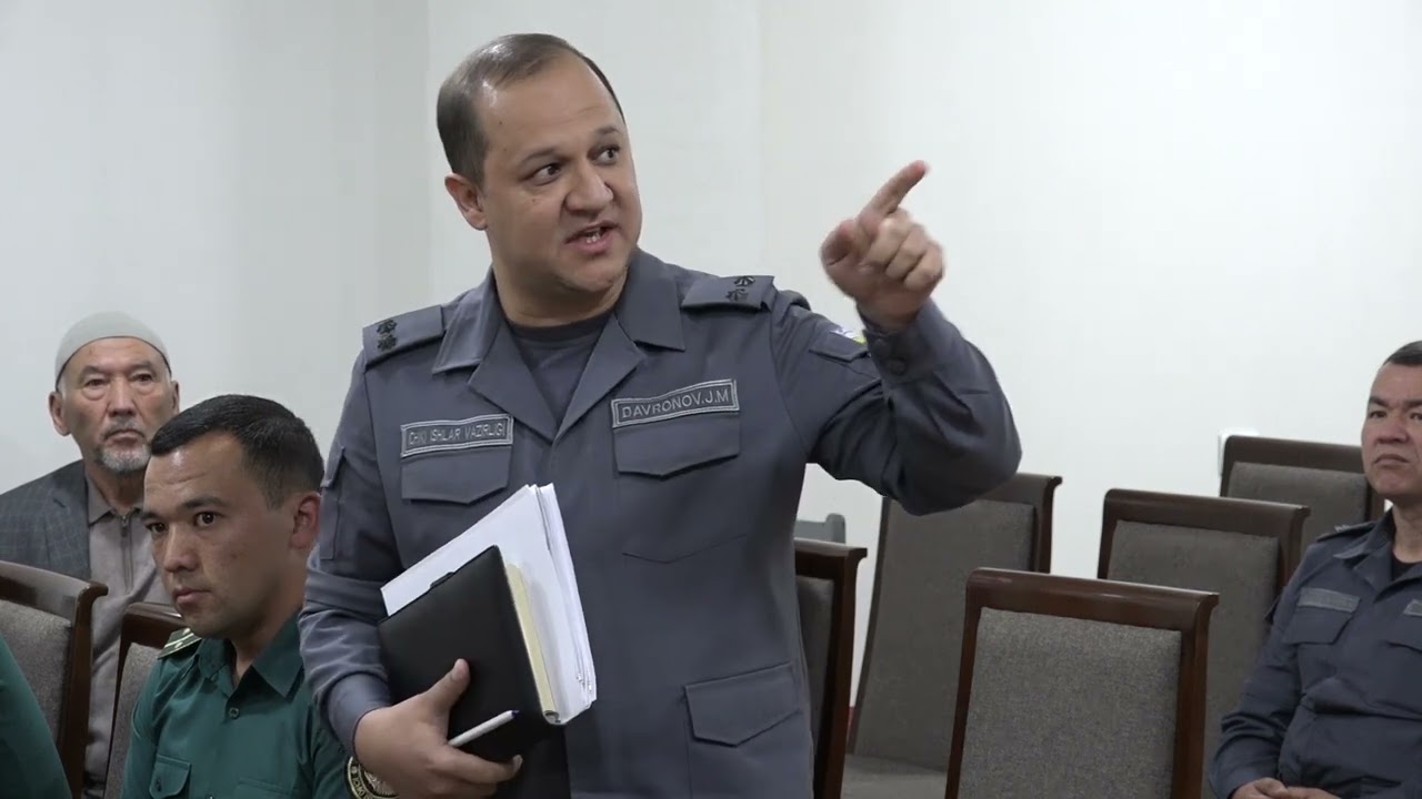 Тойлоқ туманида профилактика инспектори ва ўқитувчи ўртасида юзага келган келишмовчилик муҳокамаси