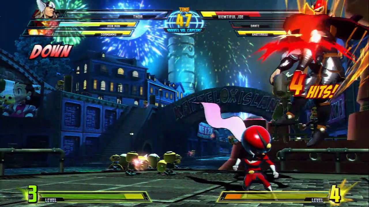 Marvel vs Capcom 3 | Exhilarating Battle Gameplay - YouTube