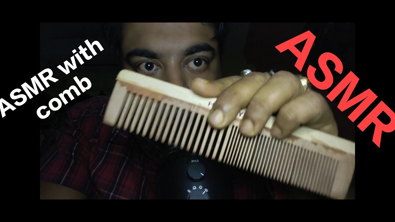 Fast and aggressive asmr with comb🪮