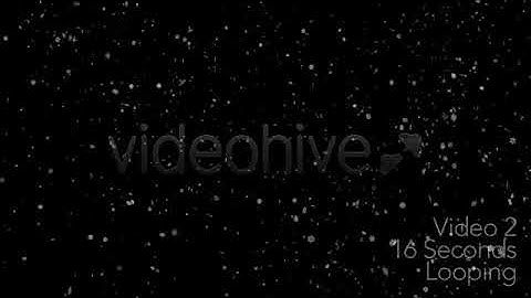 Snow Falling | Motion Graphics - Envato elements