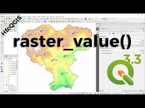 QGIS  nuovissima funzione raster_value()