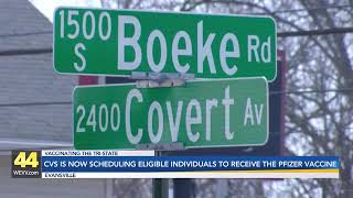 Evansville CVS Offering Pfizer's COVID-19 Vaccine
