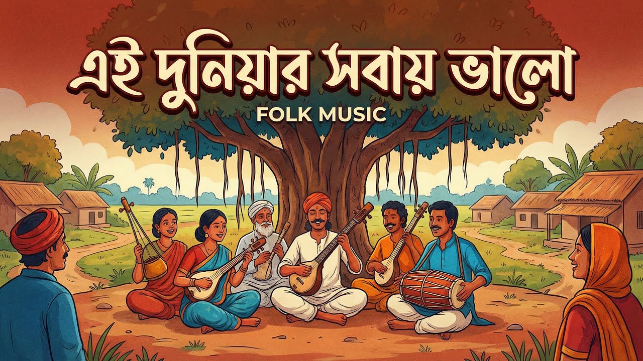Ei Duniyar Sobai Valo (এই দুনিয়ার সবাই ভালো) Cover Song | New Bangla Baul Song | Folk Music
