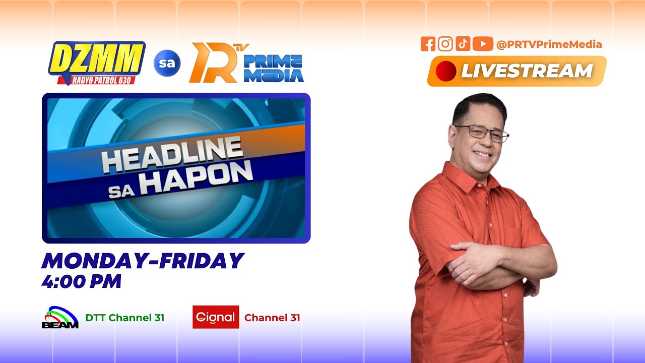 HEADLINE SA HAPON | MARCH 06, 2026 | DZMM sa PRTV Prime Media