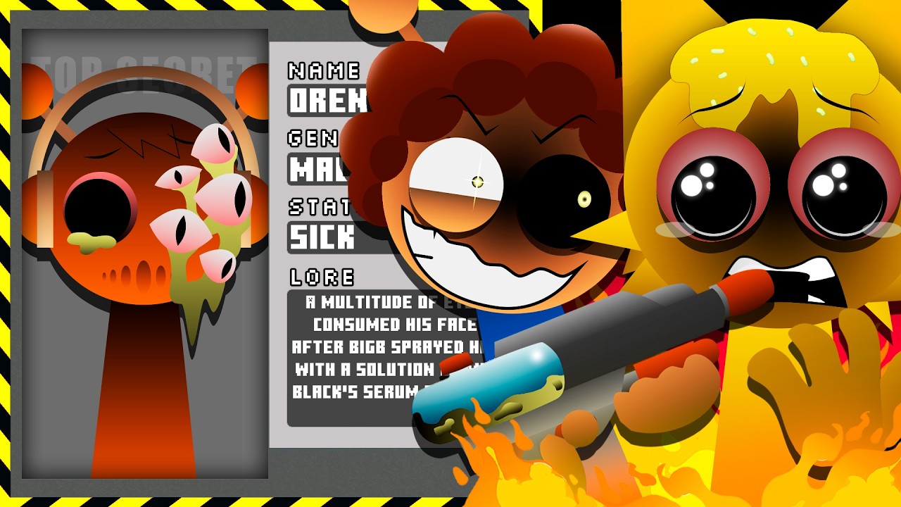 Sprunki - CONJUNCTIVANIA PINKEYE TREATMENT | All Description | LORE | NEW MOD