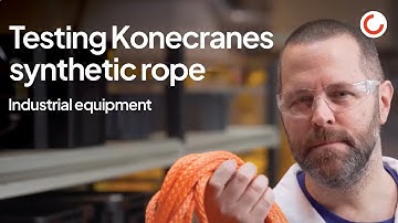 Testing Konecranes Synthetic Rope: Teaser and Introduction