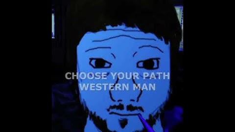 Choose your path western man I Epoch.rising