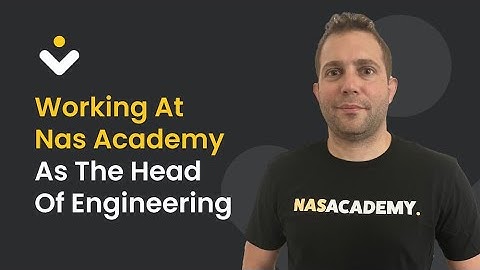 Working at Nas Academy as the Head of Engineering | Timo Rößner