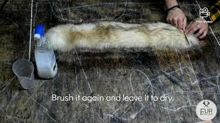 How to clean a Fur trim
