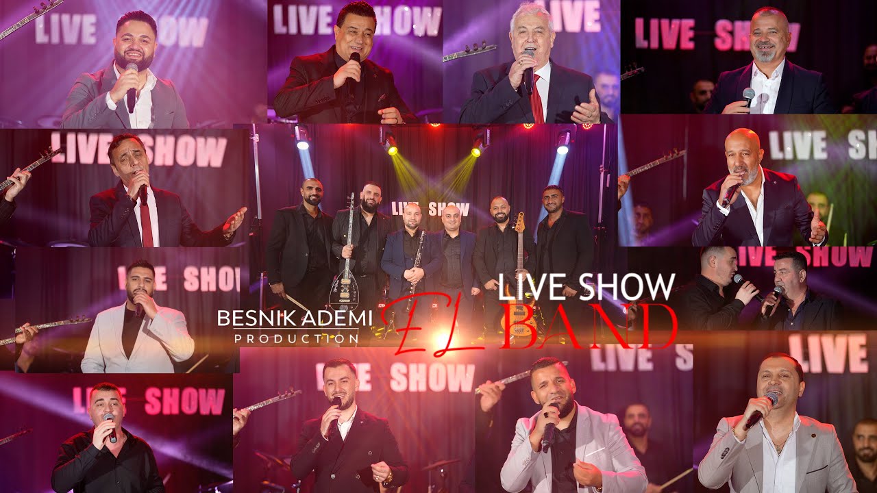 El Band - Kengë Popullore Live Show (Gëzuar 2026) Besnik Ademi Production (Video 4k)